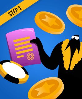 Player reviewing a new online casino licence and security details