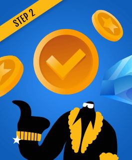 Verify details to claim the 120 free spins bonus