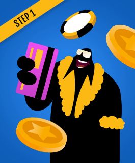 Select card option at a Prezzy Card online casino