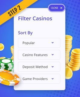 Filter roulette casinos by bonuses, payment methods, and betting limits