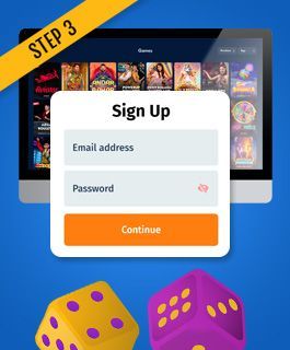 Register an account at a mobile no deposit casino