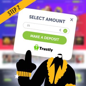 Making a deposit to a Pay N Play casino.