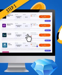Pick a mobile casino with free spins