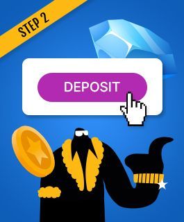 Select the amount of cash you’d like to deposit with Siru.